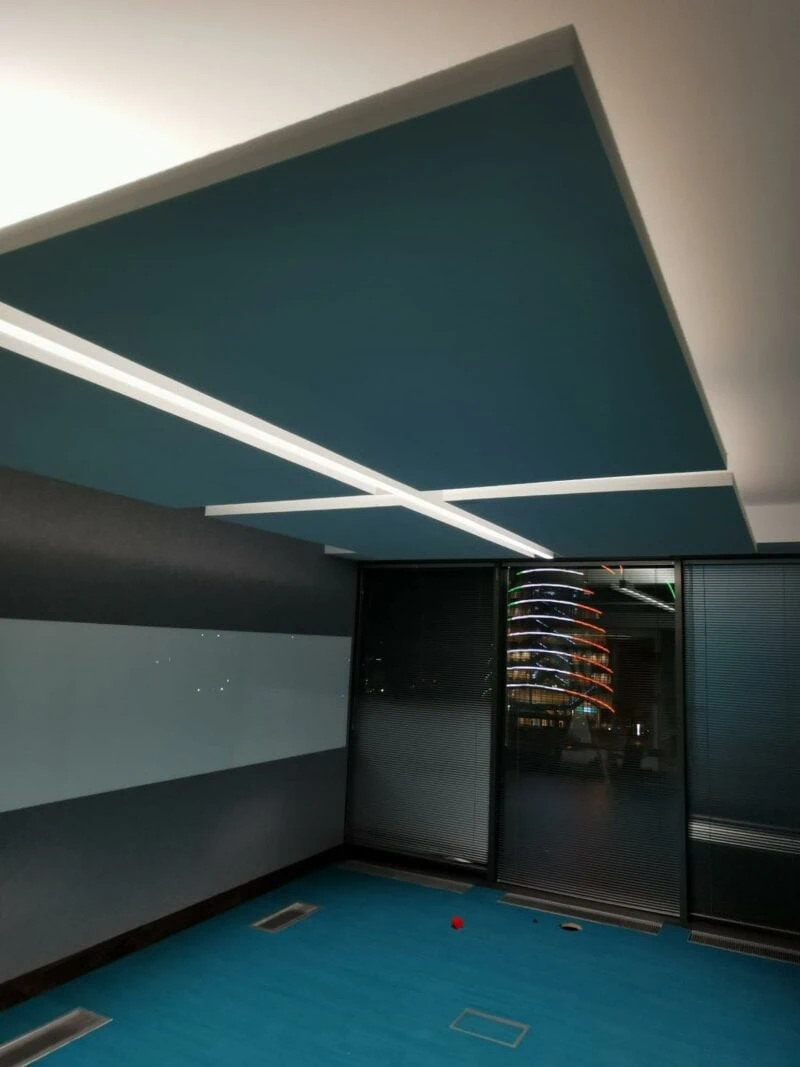 Vibe Glide sound absorbing ceiling tiles