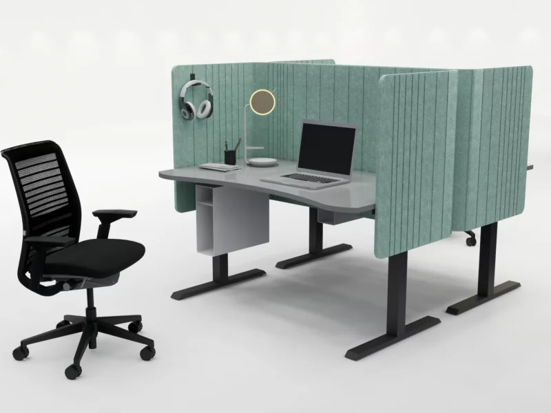 Acoustic Desk Screen System Type 3